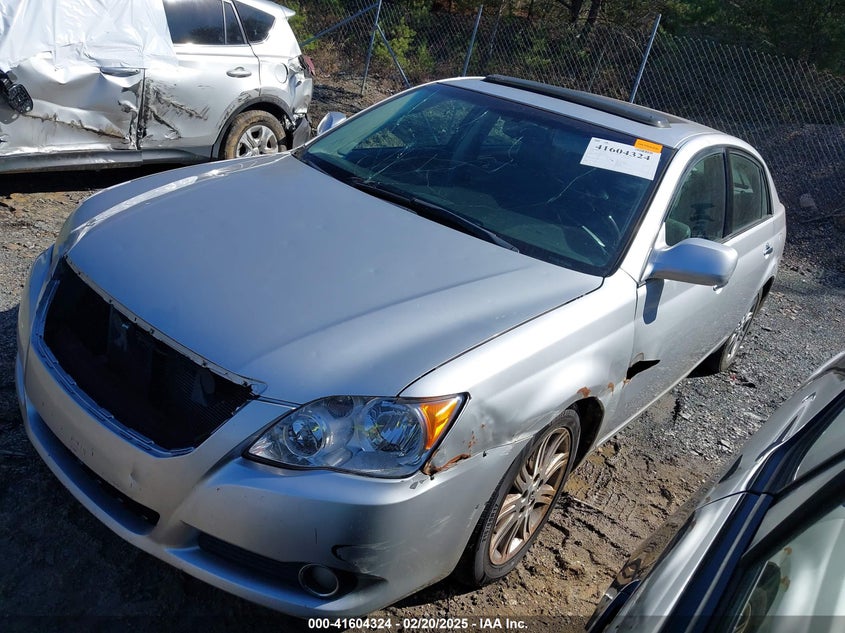 2008 TOYOTA AVALON VIN: 4T1BK36B98U257252