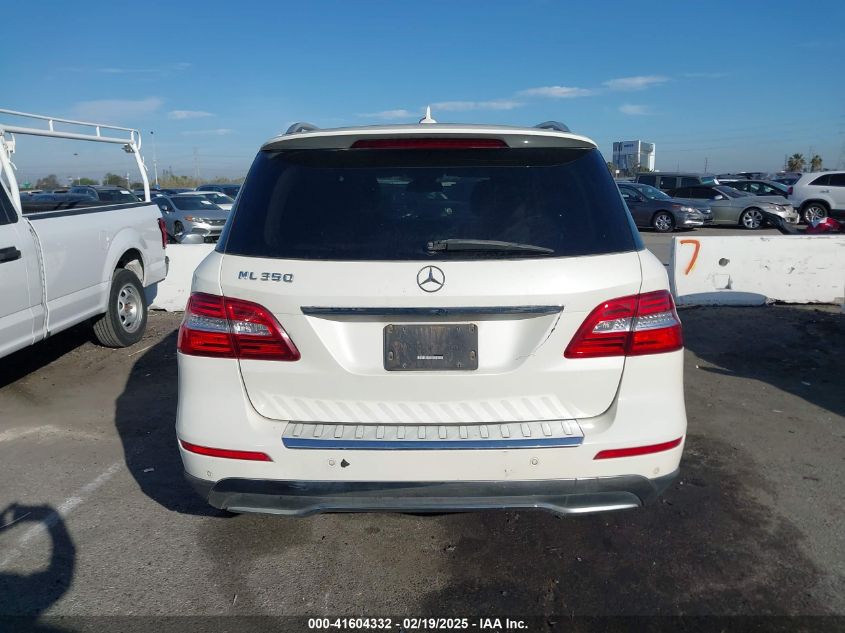 2015 Mercedes-Benz Ml 350 VIN: 4JGDA5JBXFA571859 Lot: 41604332