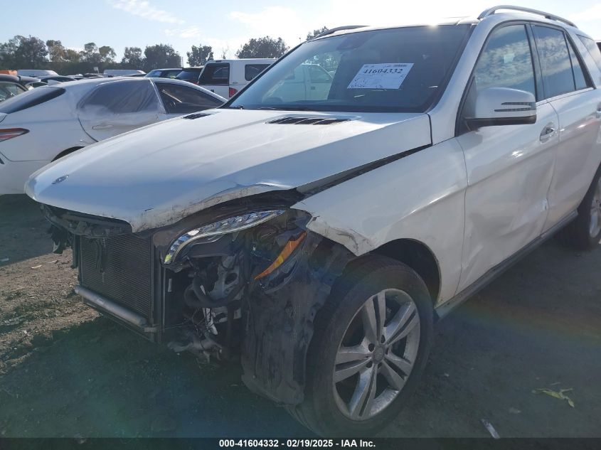 2015 Mercedes-Benz Ml 350 VIN: 4JGDA5JBXFA571859 Lot: 41604332