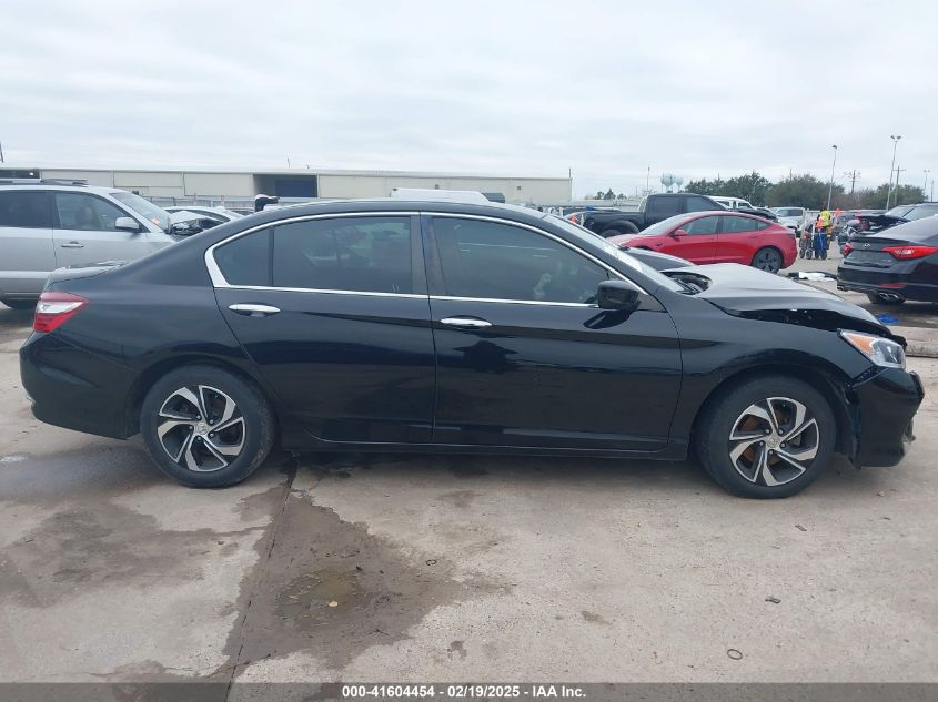2017 Honda Accord Lx VIN: 1HGCR2F36HA221030 Lot: 41604454