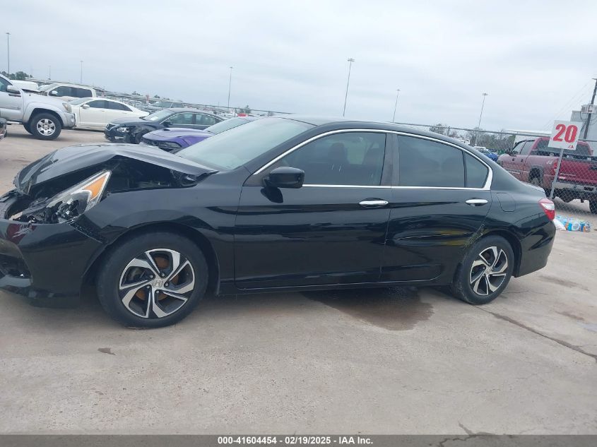 2017 Honda Accord Lx VIN: 1HGCR2F36HA221030 Lot: 41604454