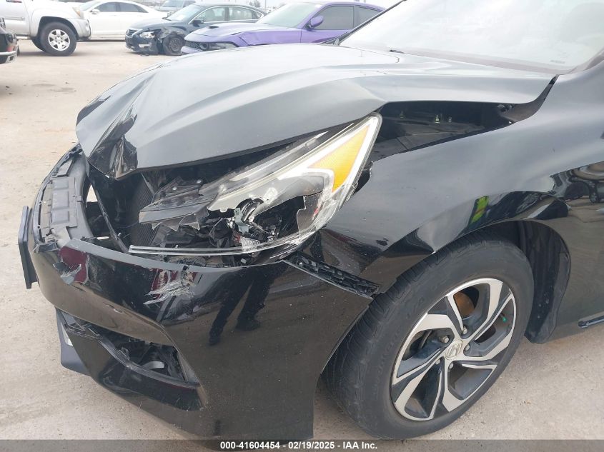2017 Honda Accord Lx VIN: 1HGCR2F36HA221030 Lot: 41604454