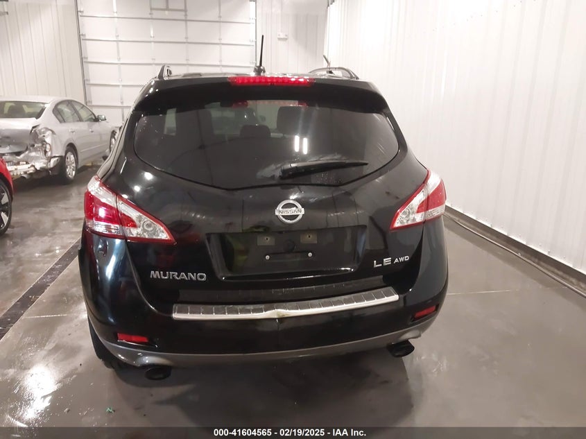 2011 Nissan Murano Le VIN: JN8AZ1MW7BW162758 Lot: 41604565