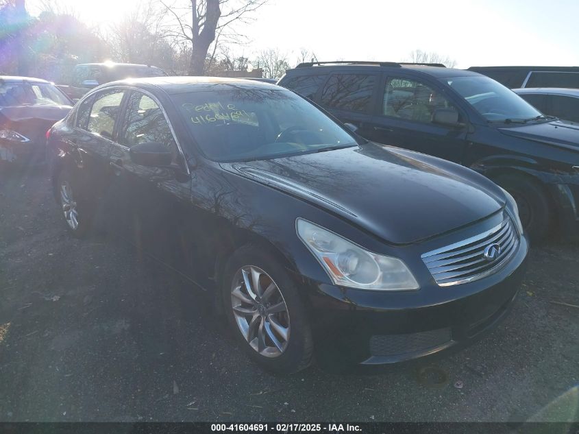 2009 Infiniti G37
