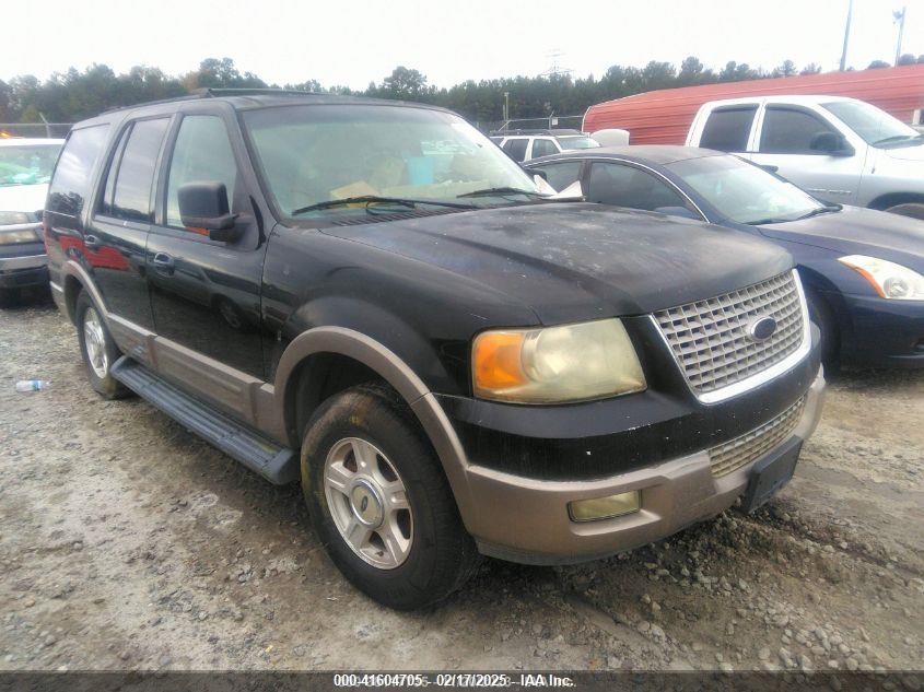 1FMRU17W23LB03317 2003 Ford Expedition Eddie Bauer auction photo 1