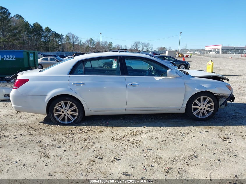 2008 TOYOTA AVALON VIN: 4T1BK36B68U291133