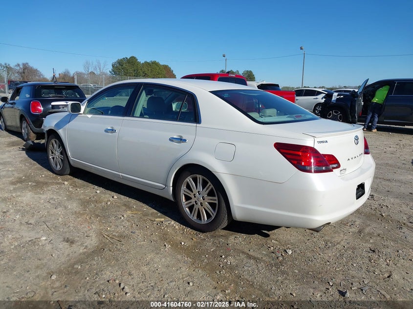 2008 TOYOTA AVALON VIN: 4T1BK36B68U291133