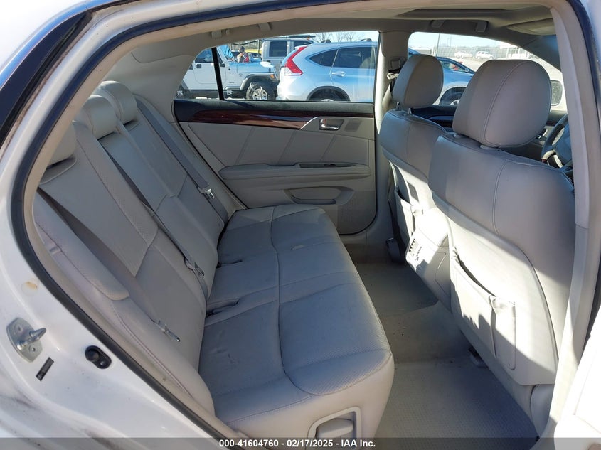 2008 TOYOTA AVALON VIN: 4T1BK36B68U291133