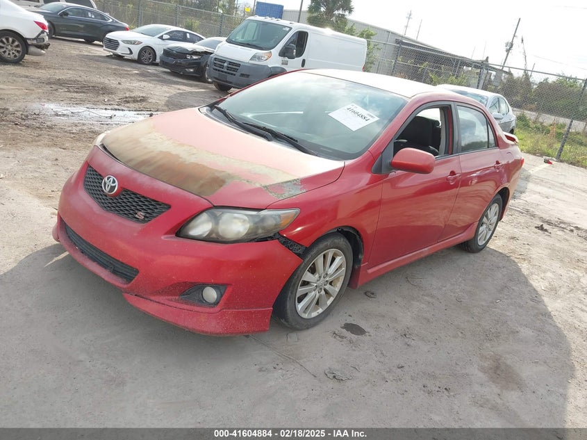 2010 TOYOTA COROLLA VIN: 1NXBU4EE6AZ240300