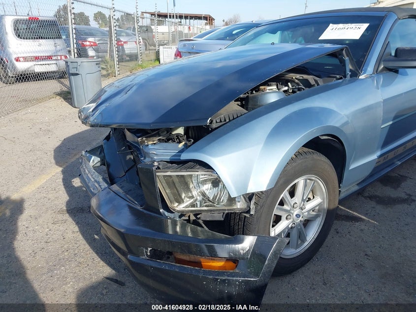 2007 FORD MUSTANG VIN: 1ZVFT84N775245152