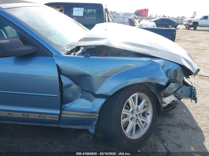 2007 FORD MUSTANG VIN: 1ZVFT84N775245152
