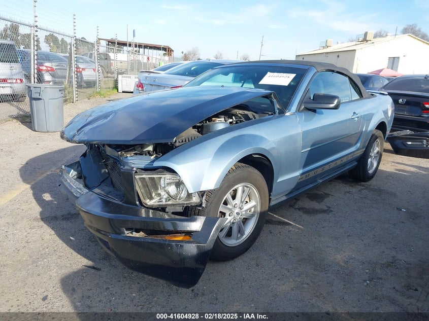 2007 FORD MUSTANG VIN: 1ZVFT84N775245152
