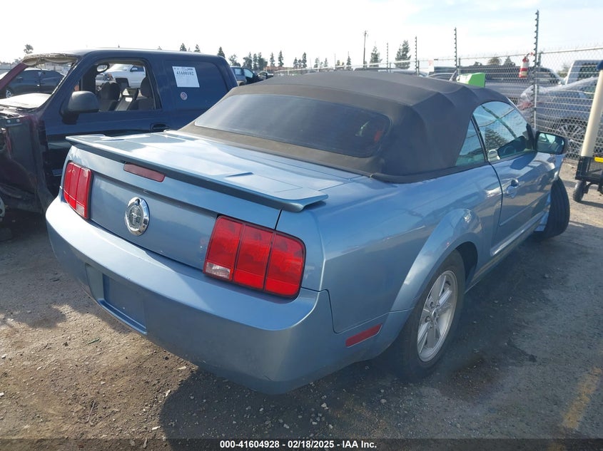 2007 FORD MUSTANG VIN: 1ZVFT84N775245152
