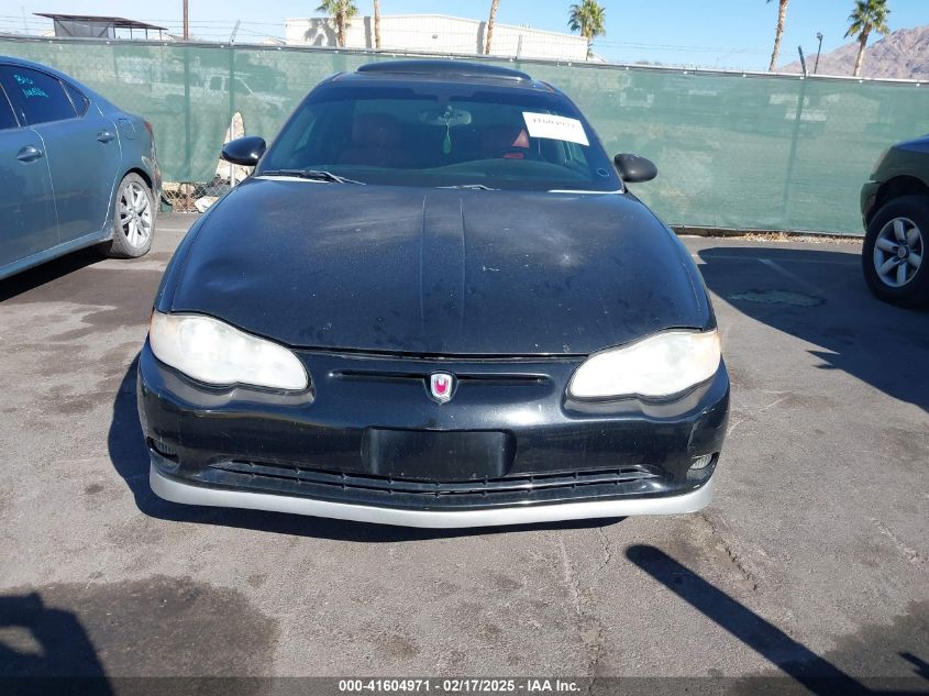 2005 Chevrolet Monte Carlo Supercharged Ss VIN: 2G1WZ121X59335901 Lot: 41604971