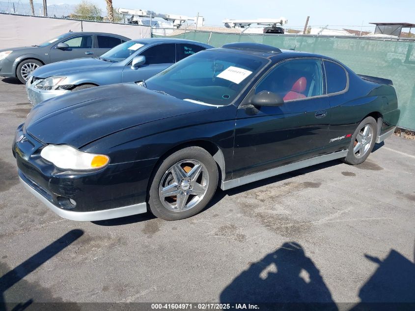 2005 Chevrolet Monte Carlo Supercharged Ss VIN: 2G1WZ121X59335901 Lot: 41604971