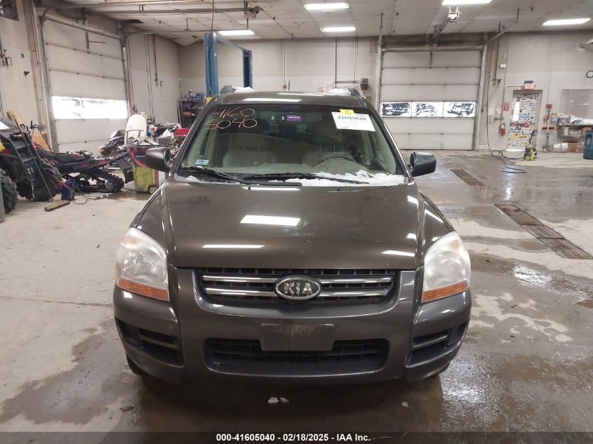 2006 Kia Sportage Ex V6/Lx V6 VIN: KNDJE723667152791 Lot: 41605040