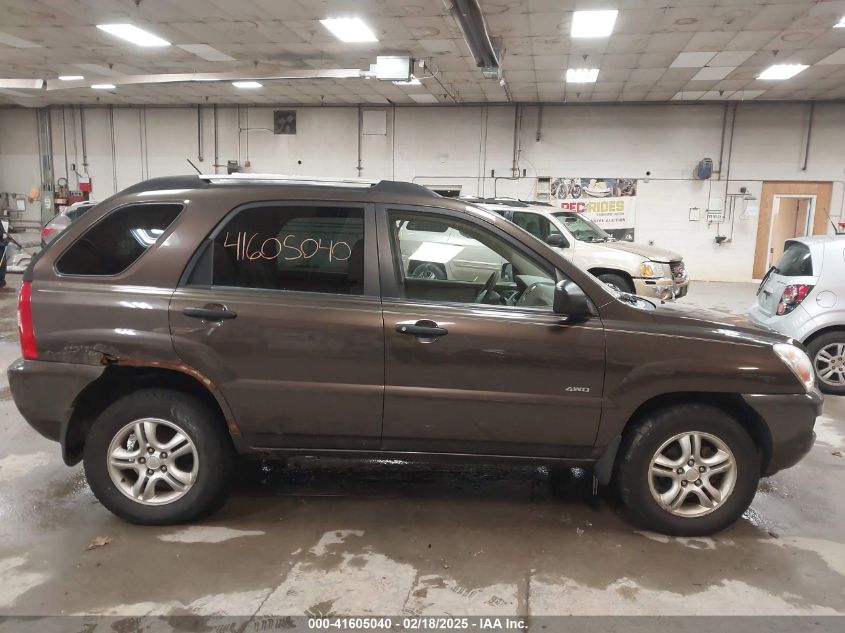 2006 Kia Sportage Ex V6/Lx V6 VIN: KNDJE723667152791 Lot: 41605040