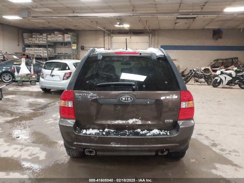 2006 Kia Sportage Ex V6/Lx V6 VIN: KNDJE723667152791 Lot: 41605040