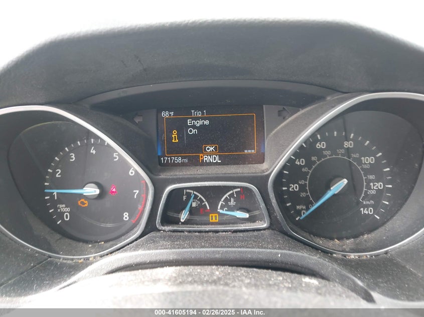 VIN 1FADP3F25HL272485 2017 FORD FOCUS SE