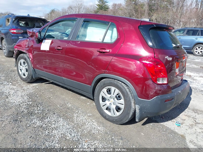 2016 CHEVROLET TRAX 1LS - 3GNCJKSB5GL118960