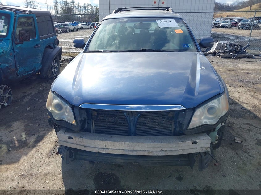 2008 SUBARU OUTBACK VIN: 4S4BP86C884335009