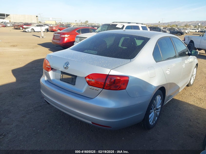 2011 VOLKSWAGEN JETTA VIN: 3VWDZ7AJ2BM341288