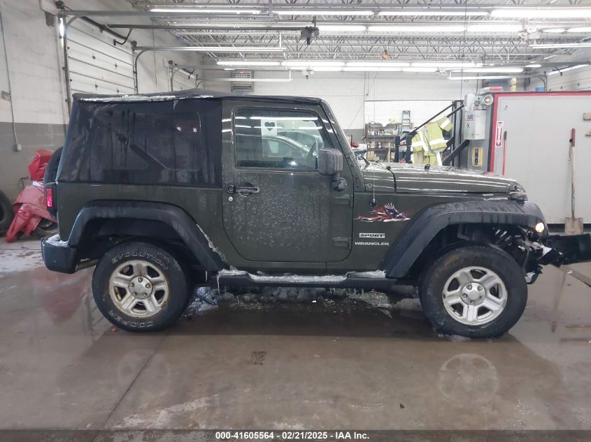 2015 Jeep Wrangler Sport VIN: 1C4AJWAG4FL772282 Lot: 41605564
