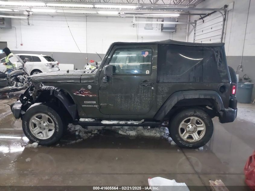 2015 Jeep Wrangler Sport VIN: 1C4AJWAG4FL772282 Lot: 41605564