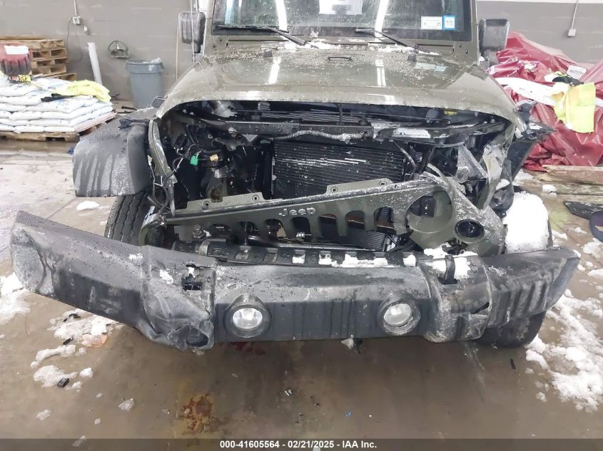 2015 Jeep Wrangler Sport VIN: 1C4AJWAG4FL772282 Lot: 41605564