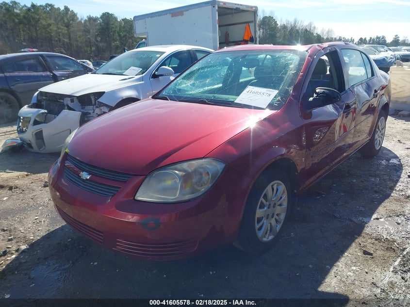 2009 CHEVROLET COBALT VIN: 1G1AT58H597256800