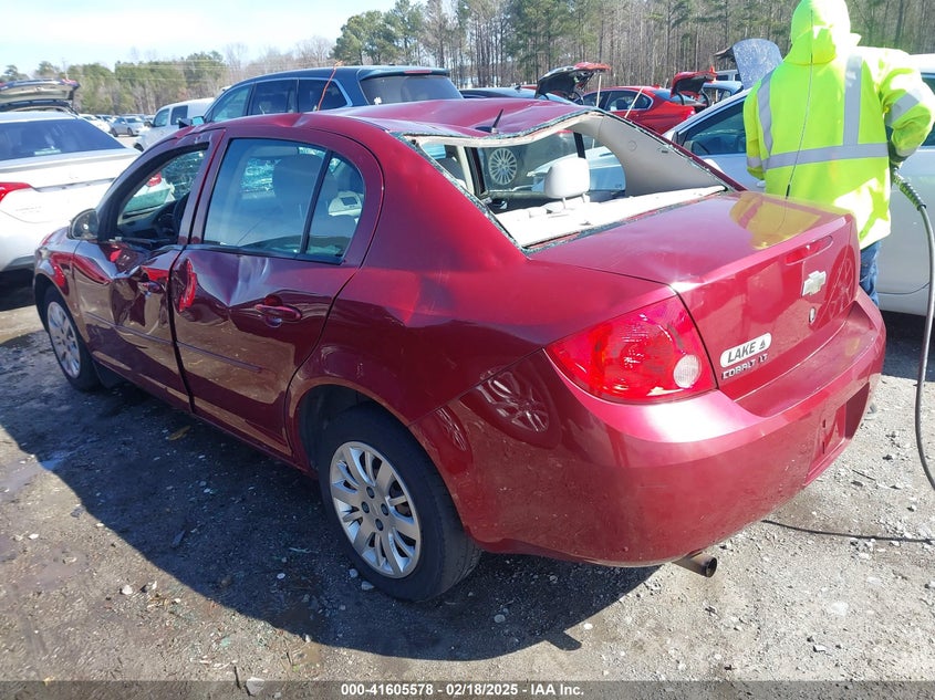2009 CHEVROLET COBALT VIN: 1G1AT58H597256800