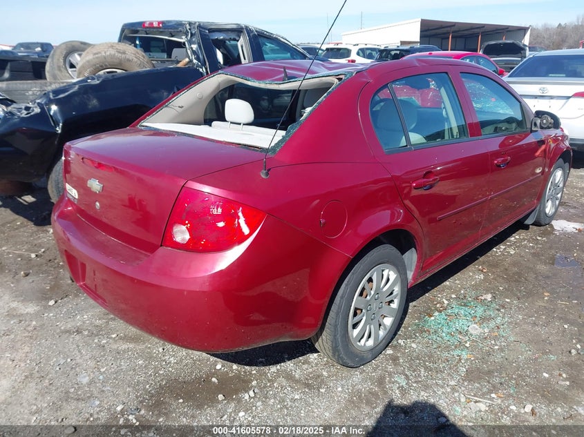 2009 CHEVROLET COBALT VIN: 1G1AT58H597256800