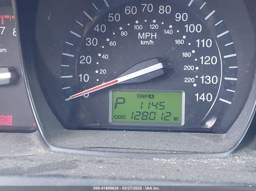 2008 Kia Spectra Ex VIN: KNAFE121985554463 Lot: 41605635