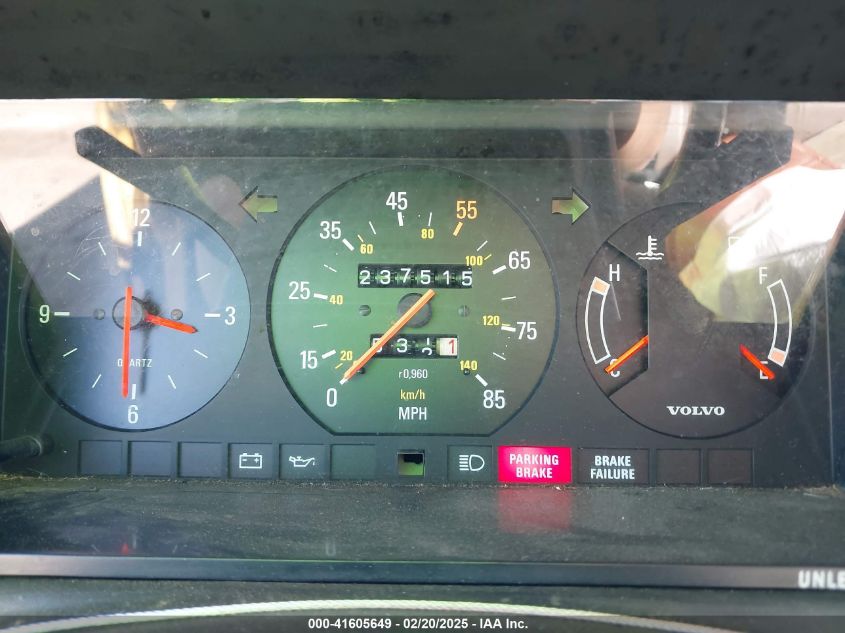 1983 Volvo 245 Dl/Gl VIN: YV1AX8856D1485673 Lot: 41605649