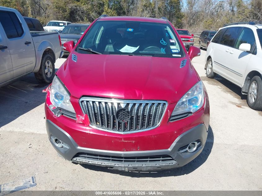 2014 Buick Encore Leather VIN: KL4CJCSB8EB679449 Lot: 41605686