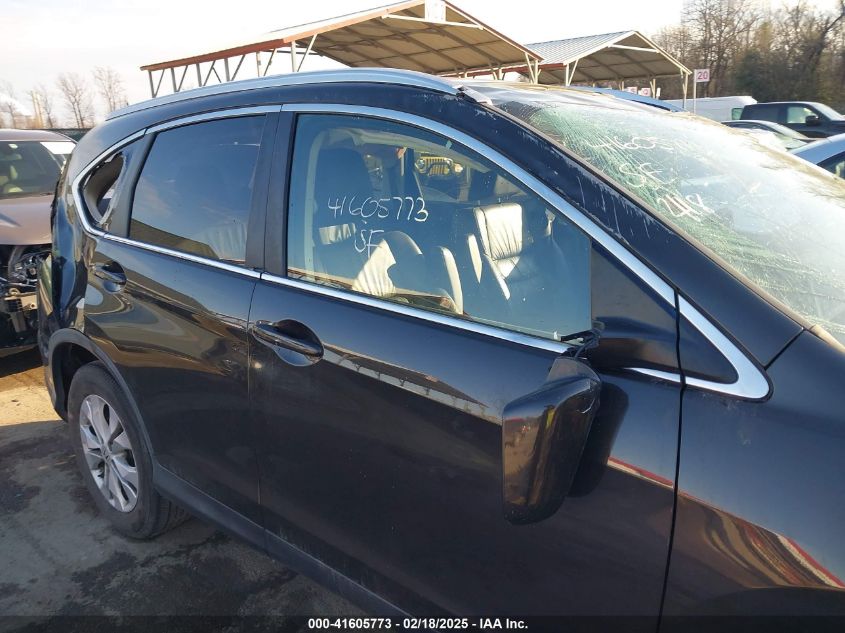 2013 Honda Cr-V Ex-L VIN: 5J6RM4H76DL045768 Lot: 41605773
