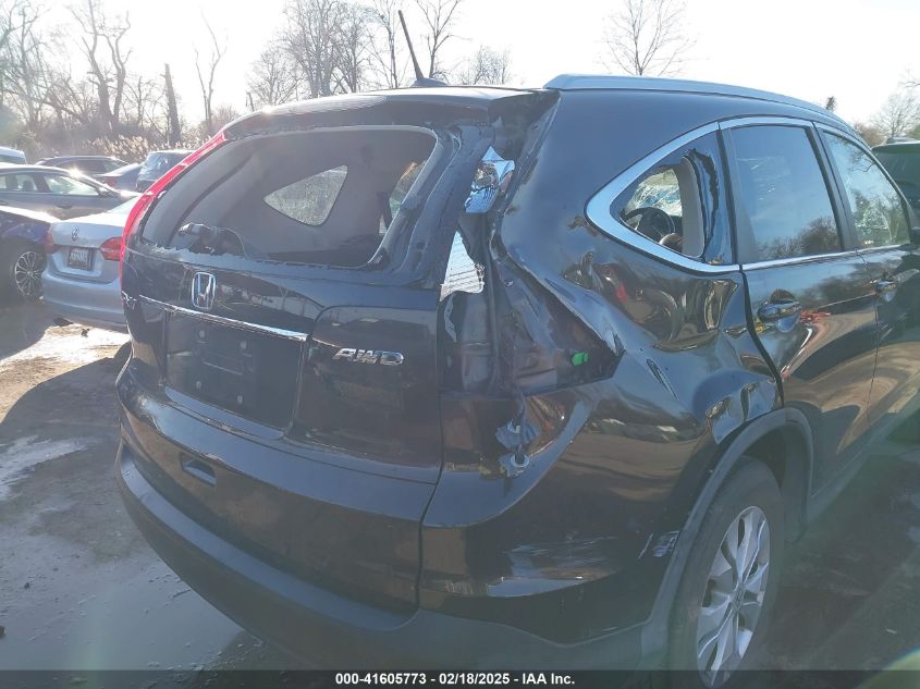 2013 Honda Cr-V Ex-L VIN: 5J6RM4H76DL045768 Lot: 41605773