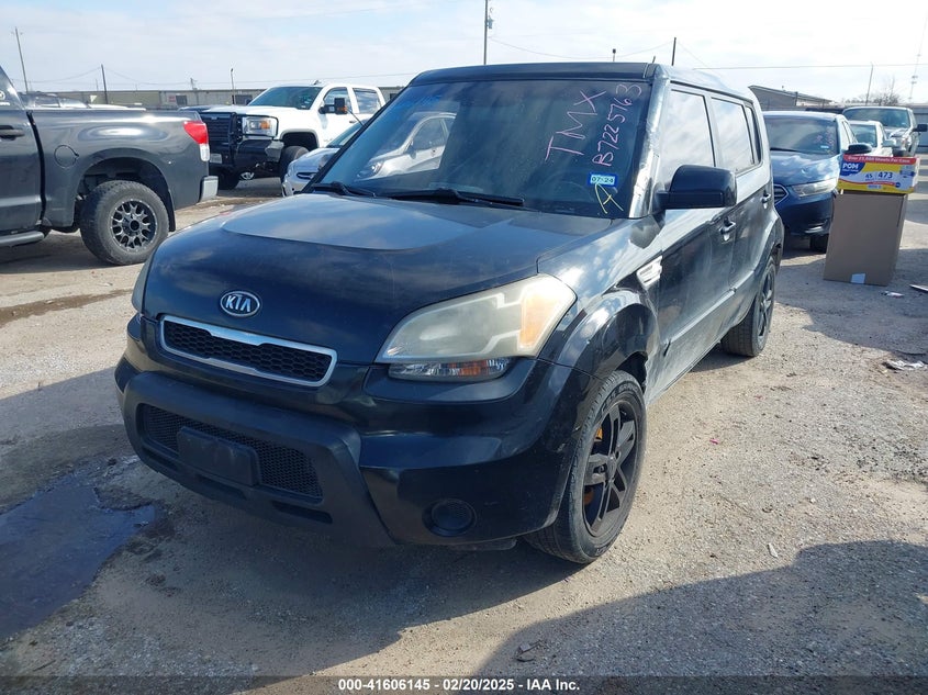 2011 KIA SOUL VIN: KNDJT2A20B7225763