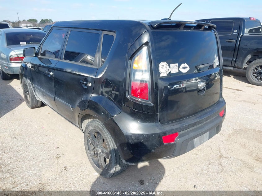 2011 KIA SOUL VIN: KNDJT2A20B7225763