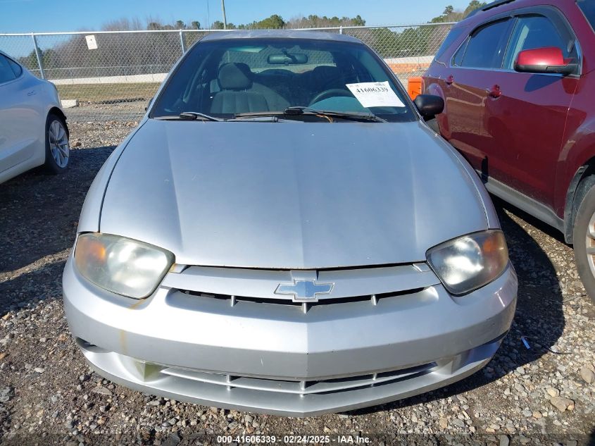 2003 Chevrolet Cavalier VIN: 161JF52F137168414 Lot: 41606339
