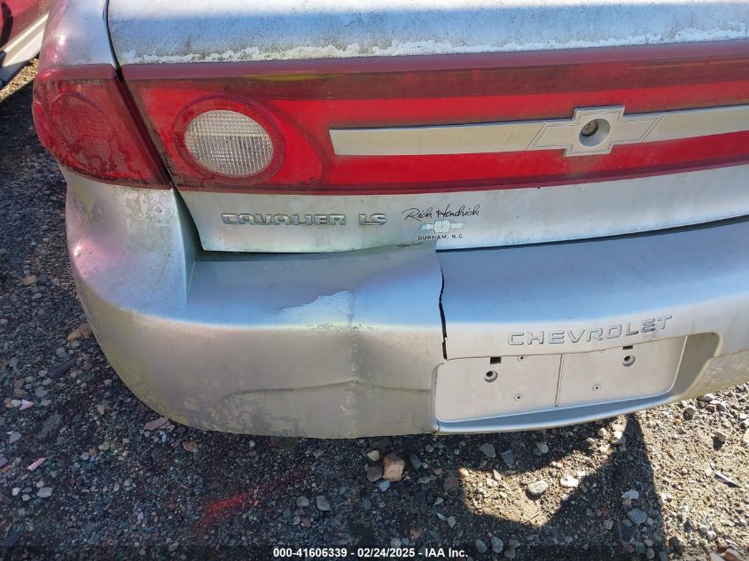 2003 Chevrolet Cavalier VIN: 161JF52F137168414 Lot: 41606339