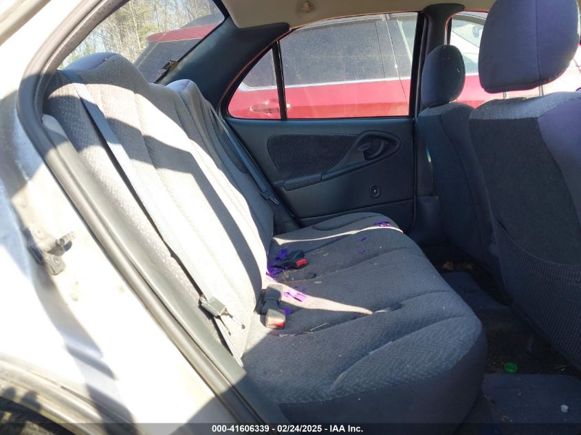 2003 Chevrolet Cavalier VIN: 161JF52F137168414 Lot: 41606339