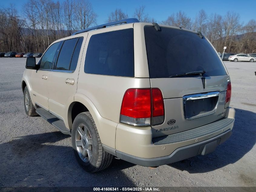 2005 Lincoln Aviator VIN: 5LMEU88H25ZJ31526 Lot: 41606341