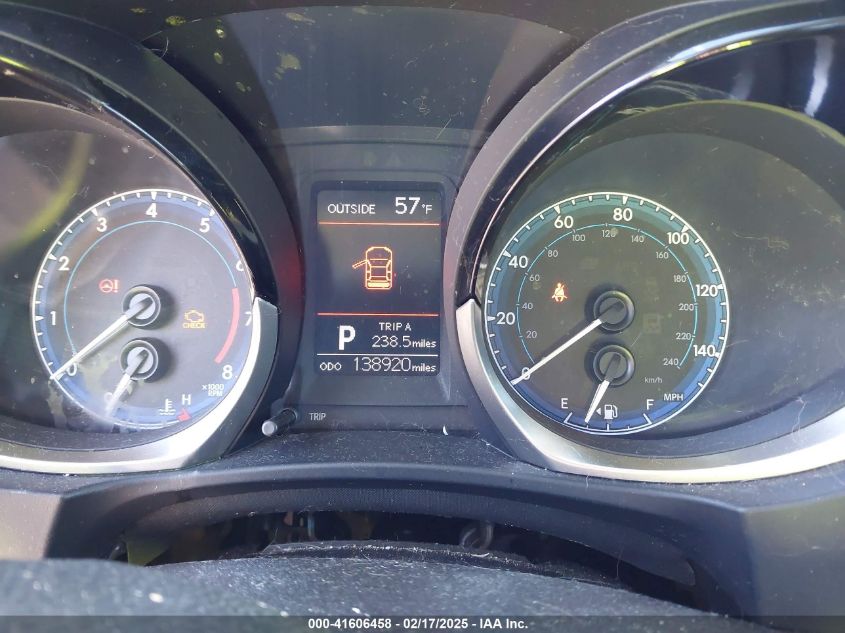 2015 Toyota Corolla S VIN: 2T1BURHE6FC362513 Lot: 41606458