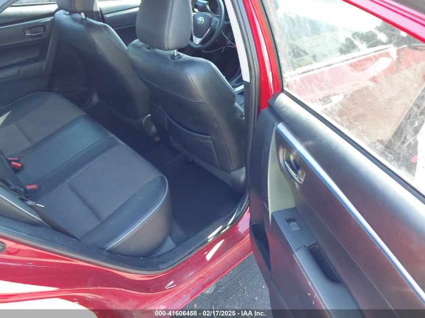 2015 Toyota Corolla S VIN: 2T1BURHE6FC362513 Lot: 41606458