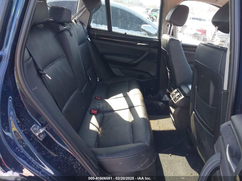 2012 BMW X3 xDrive28I VIN: 5UXWX5C53CL724986 Lot: 41606581