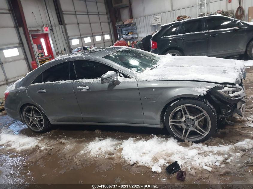 2012 Mercedes-Benz Cls 63 Amg VIN: WDDLJ7EB1CA035325 Lot: 41606737