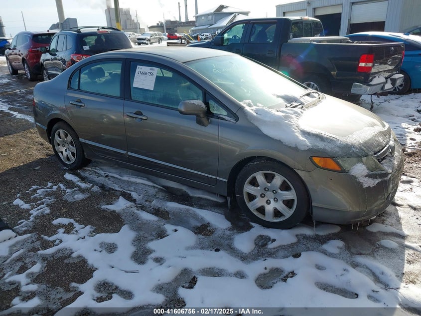 2007 HONDA CIVIC VIN: 1HGFA16537L107330