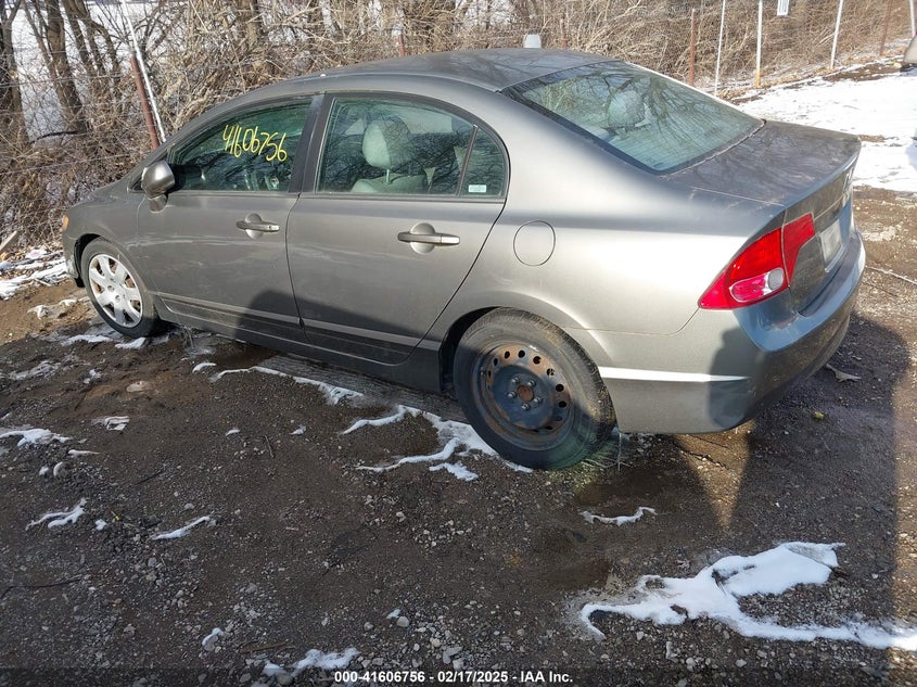 2007 HONDA CIVIC VIN: 1HGFA16537L107330