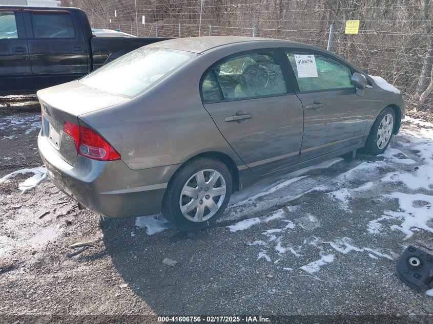 2007 HONDA CIVIC VIN: 1HGFA16537L107330
